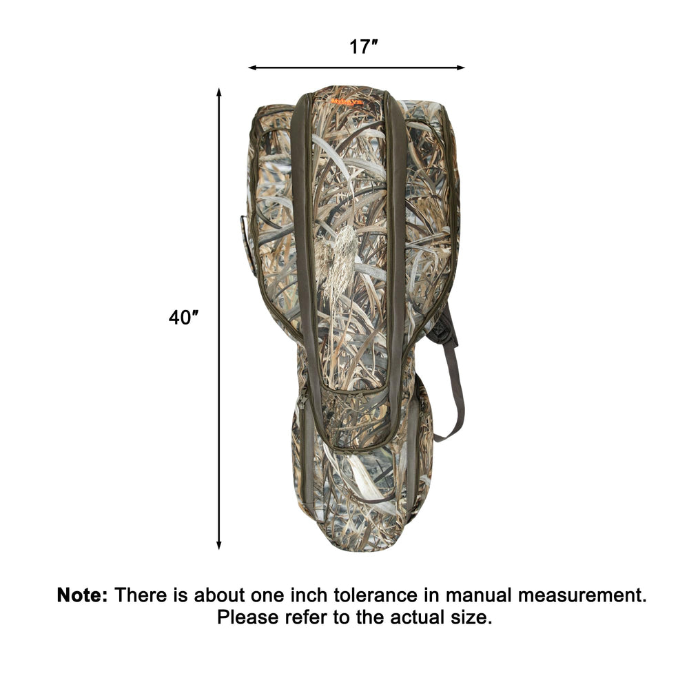 MYDAYS Soft Crossbow Case size 40x17 inches fits most narrow-limb crossbows.