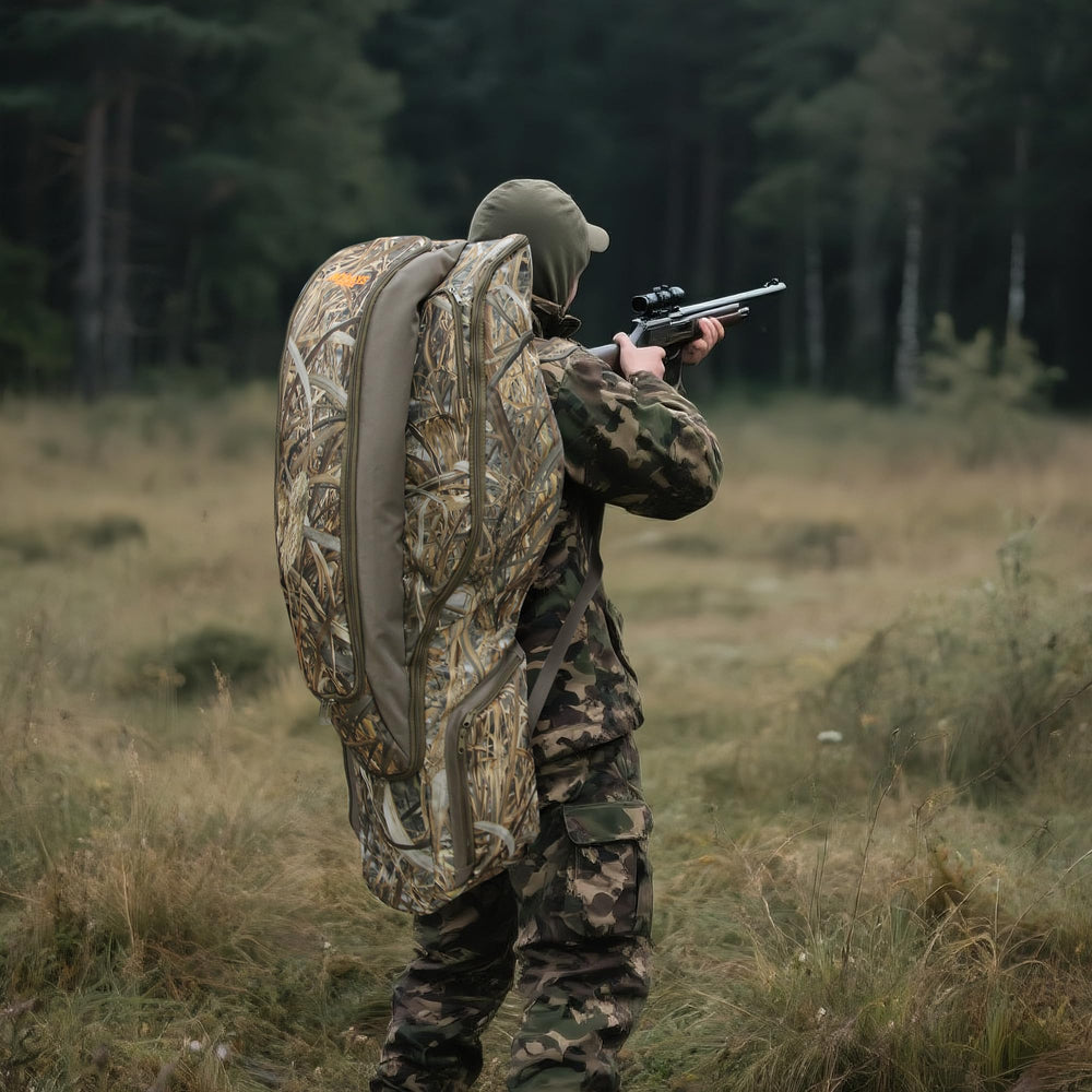 MYDAYS Soft Crossbow Case water-resistant fabric shielding gear outdoors.