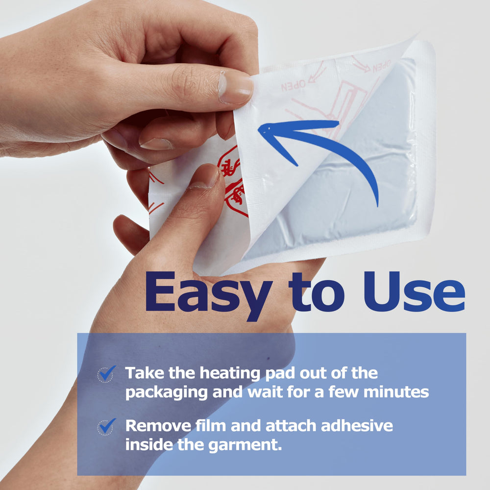 myHOT adhesive body warmer from Korea showcasing quality materials and safety.