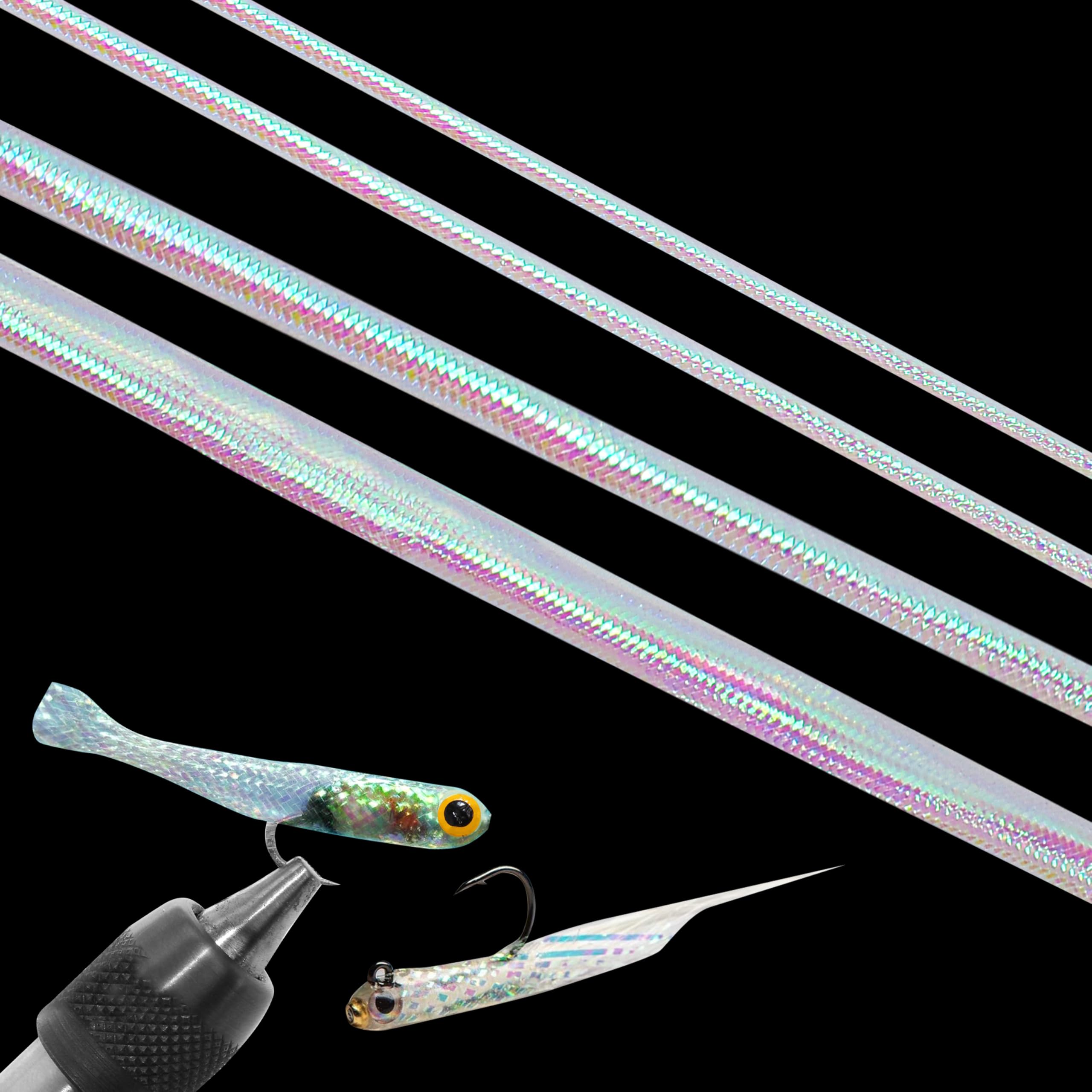 Pearlescent 2mm Mylar tubing for fly tying