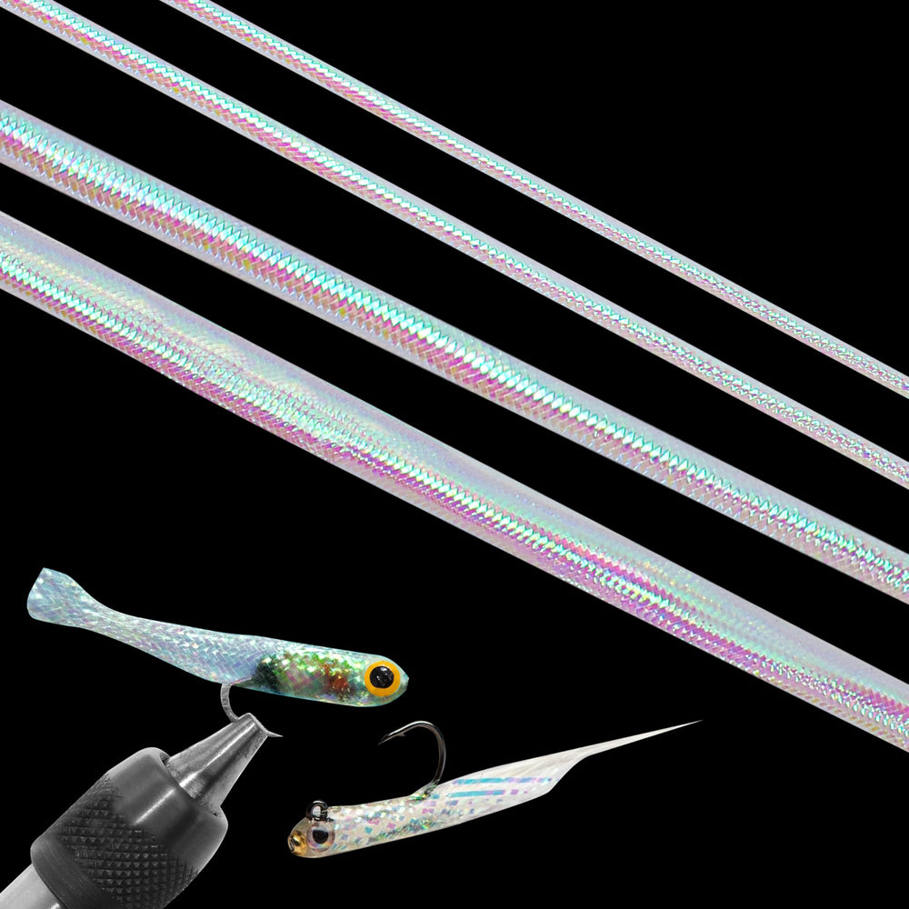Pearlescent 2mm Mylar tubing for fly tying