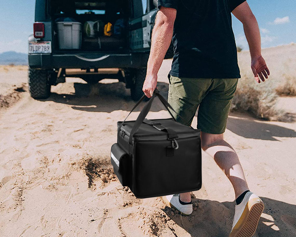 MyLifeUNIT insulated bag waterproof exterior keeps gear dry in rain