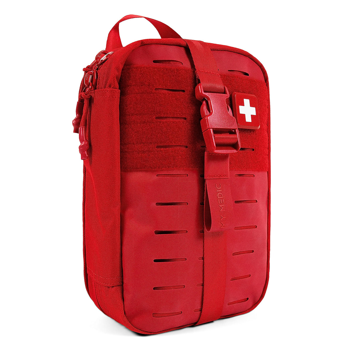 My Medic MyFAK PRO Ifak folding page storage for quick gear access.
