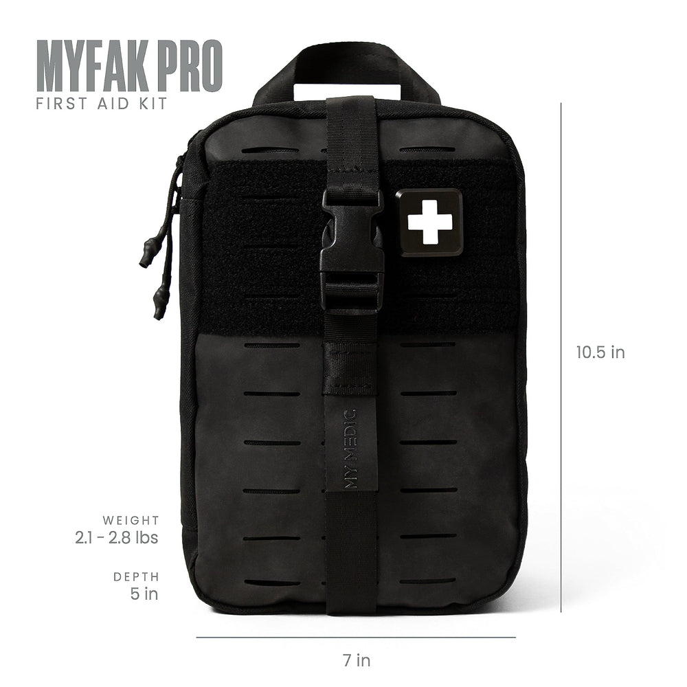 My Medic MYFAK PRO tourniquet closeup highlighting tightening mechanism