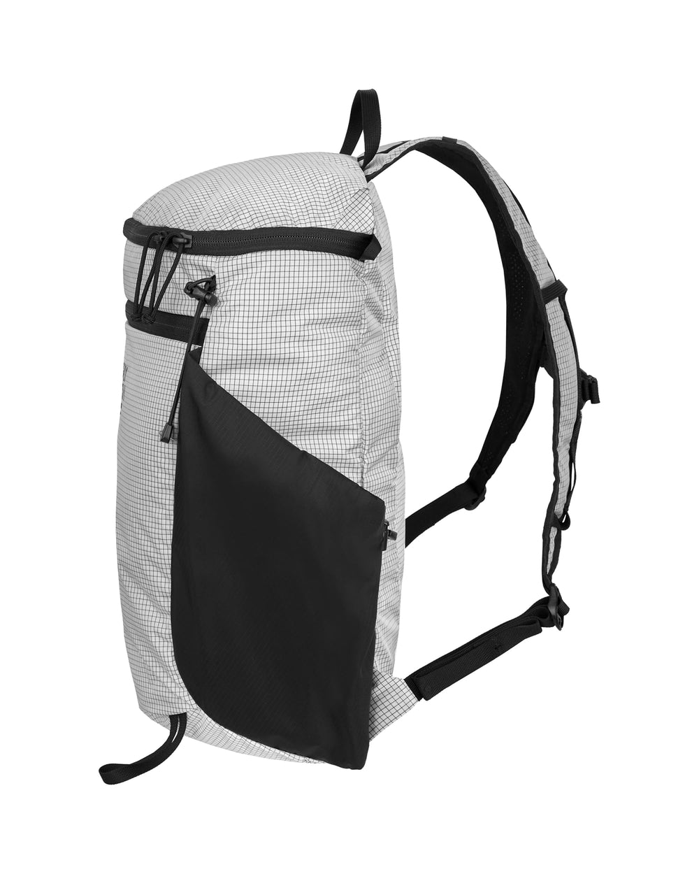 Mystery Ranch In & Out Backpack fabric closeup reveals Robic ripstop durability