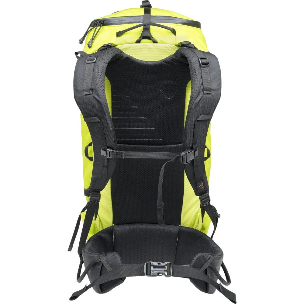 Mystery Ranch Scree 33 waistbelt provides comfortable, forward-pull tightening for day hikes.