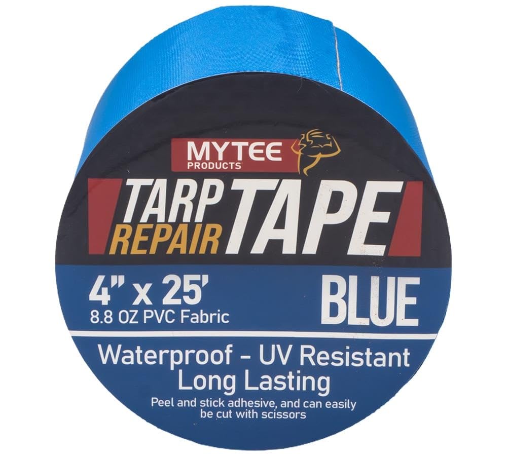 Mytee patch tape bonds with heat to strengthen over time