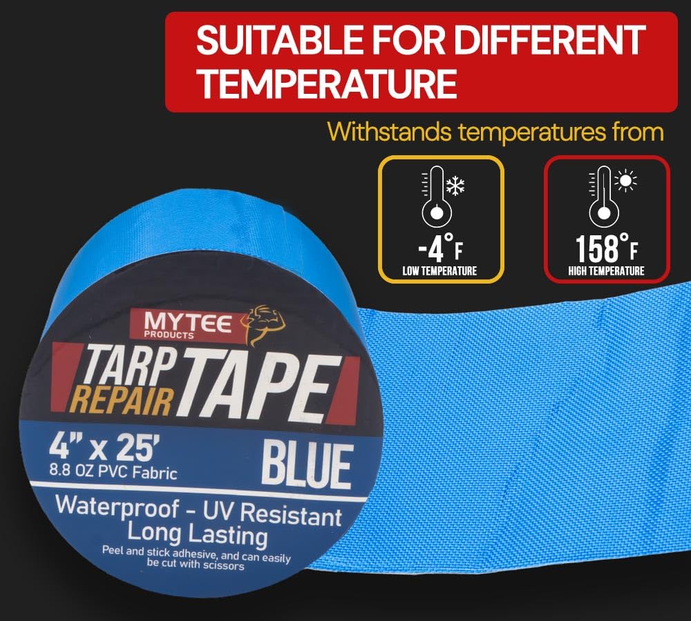 Mytee waterproof patch tape seals boat covers and awnings