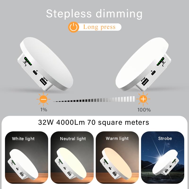 M.Y.Z. Wanderer light mounted on tent hook provides hands-free lighting for cooking.