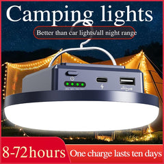 M.Y.Z. Wanderer lantern with three-color light for versatile ambient settings.