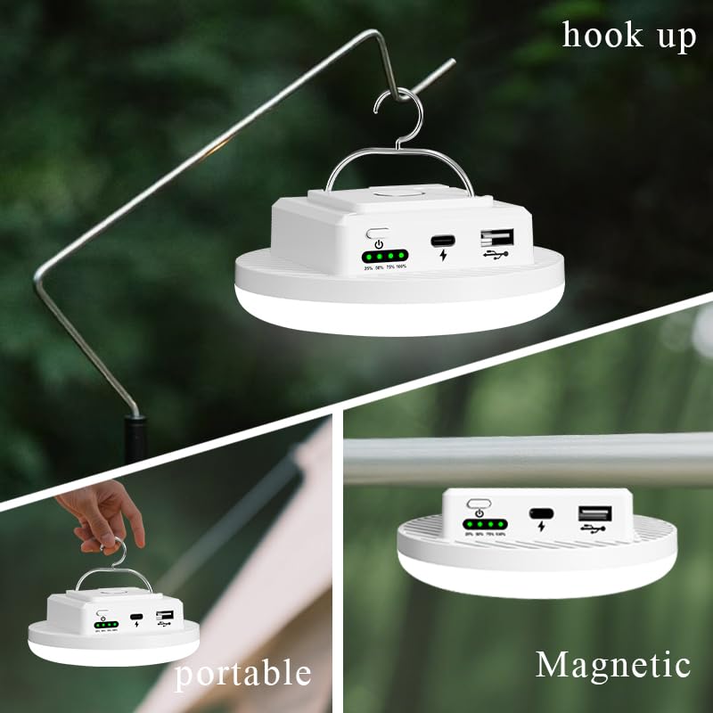 M.Y.Z. Wanderer three color modes support versatile night reading and ambiance.