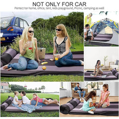 MZYLW backseat mattress showing ergonomic design for relaxing naps