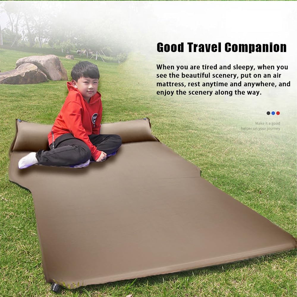 MZYRZ multi-use mattress ready for camping, picnics, or travel.