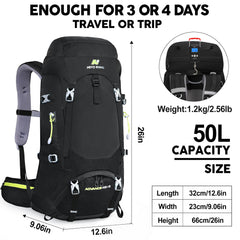 N NEVO RHINO breathable suspension with padding reduces fatigue during hikes