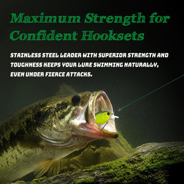 Narcissus leaders in use for bass, pike, walleye and more
