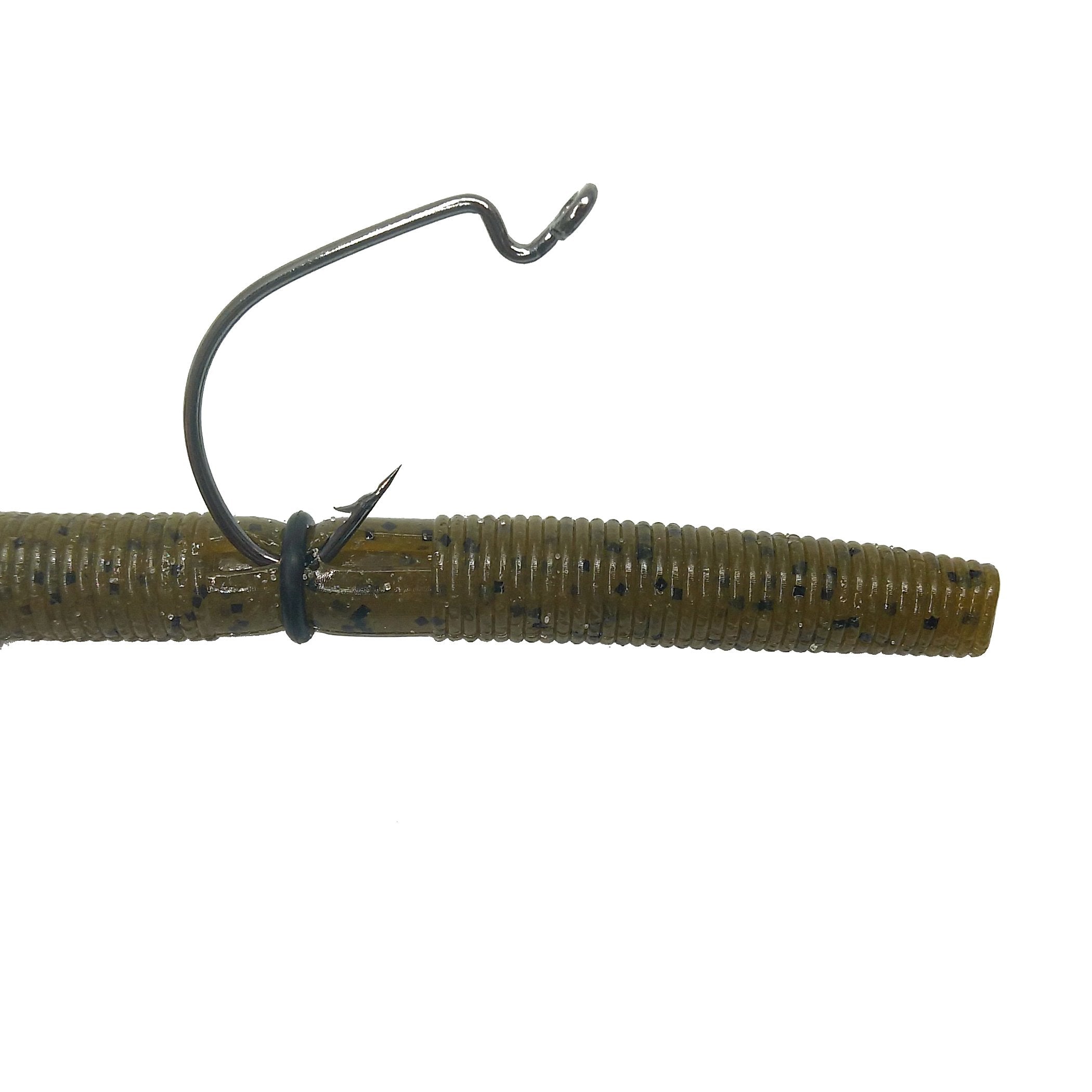 Nawaish Senko bait penetrating docks and brush for bass