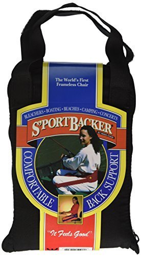 Nada Chair SportBacker backpad six-inch supports the lower back for better posture.