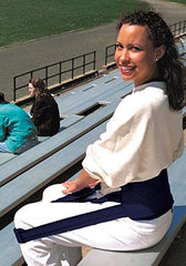 Nada Chair SportBacker compact travel design fits in a bag for easy transport.