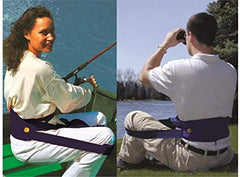 Nada Chair SportBacker folds into a pouch for easy carrying.