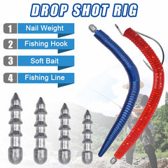 Nail weight sinkers 1/8 oz in a 70 piece box
