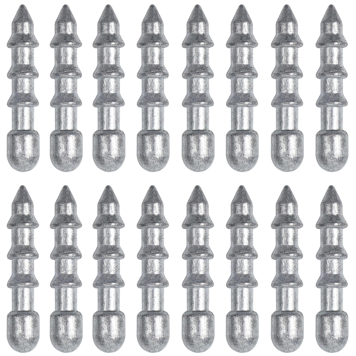 Nail weights sinkers for bass fishing - 1/32oz size, 25pcs