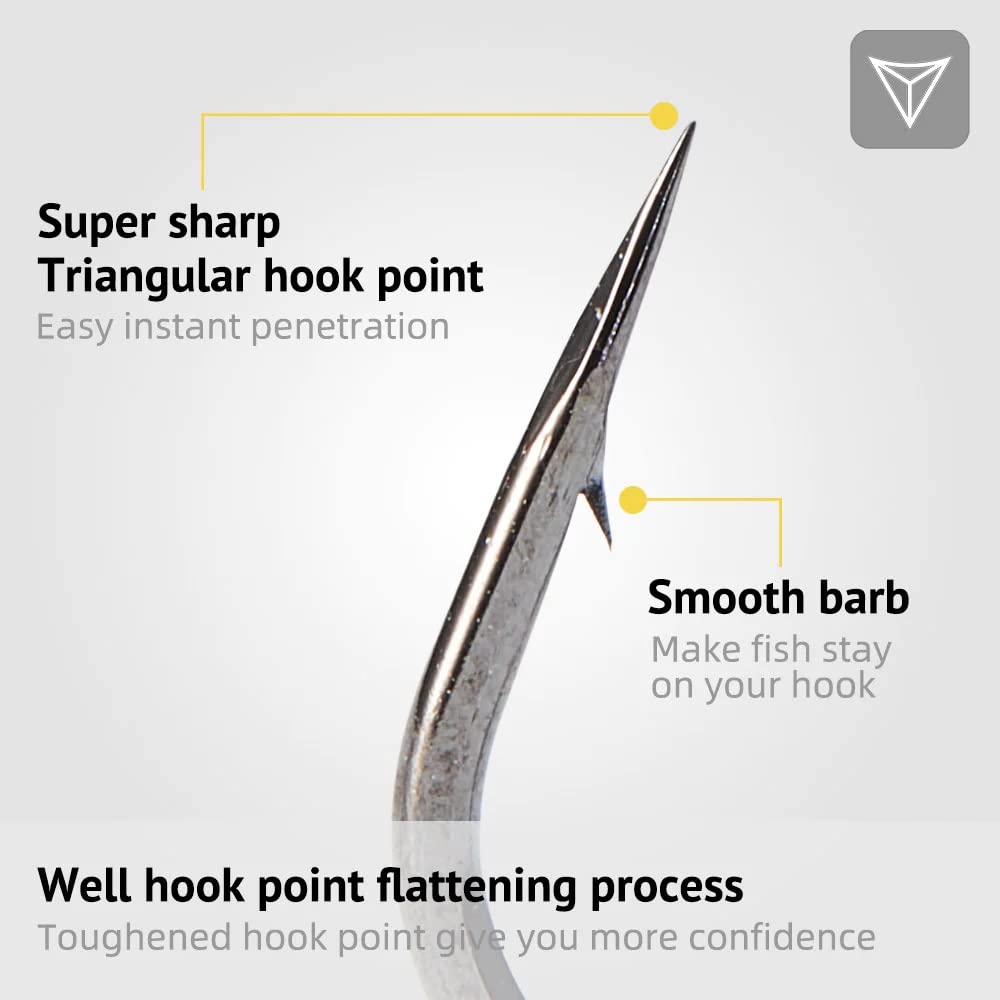 Nako Power strong torsion resistance keeps hooks aligned during bass fights.