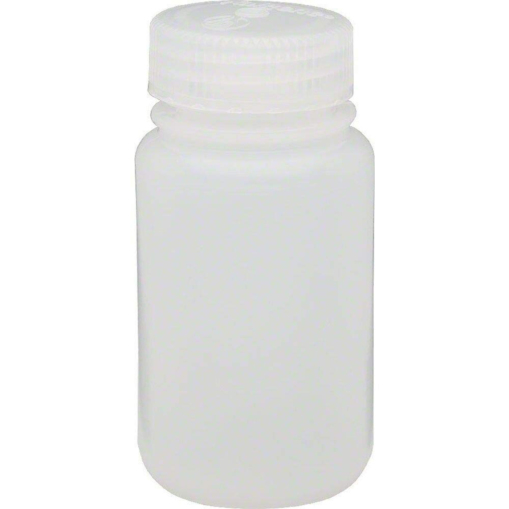 Nalgene HDPE wide-mouth 2oz container for powders and solids in camping kits.