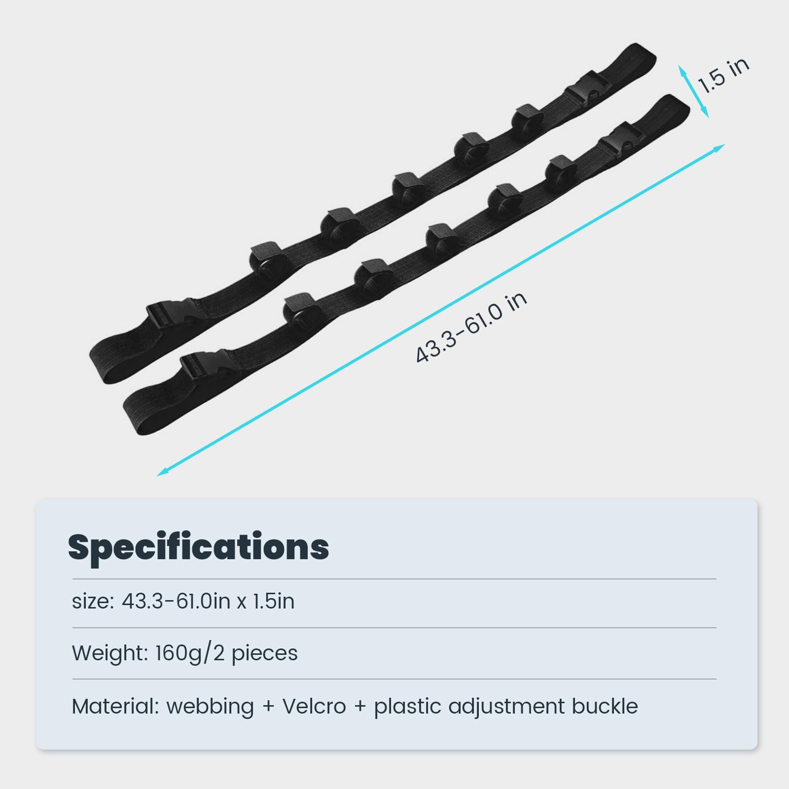 Nansitor fishing rod holder compatible with SUVs, wagons, vans and trucks