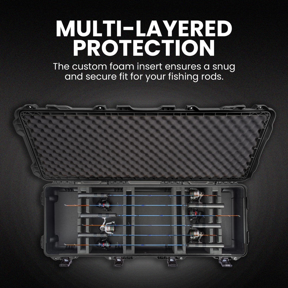 NANUK 990 PowerClaw latches closeup for secure closure