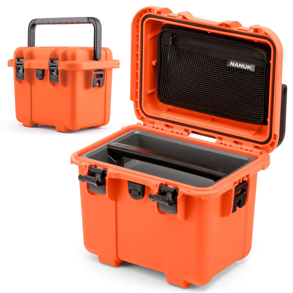 NANUK Trail 10-11.2L front view highlights compact rugged storage for outdoors.