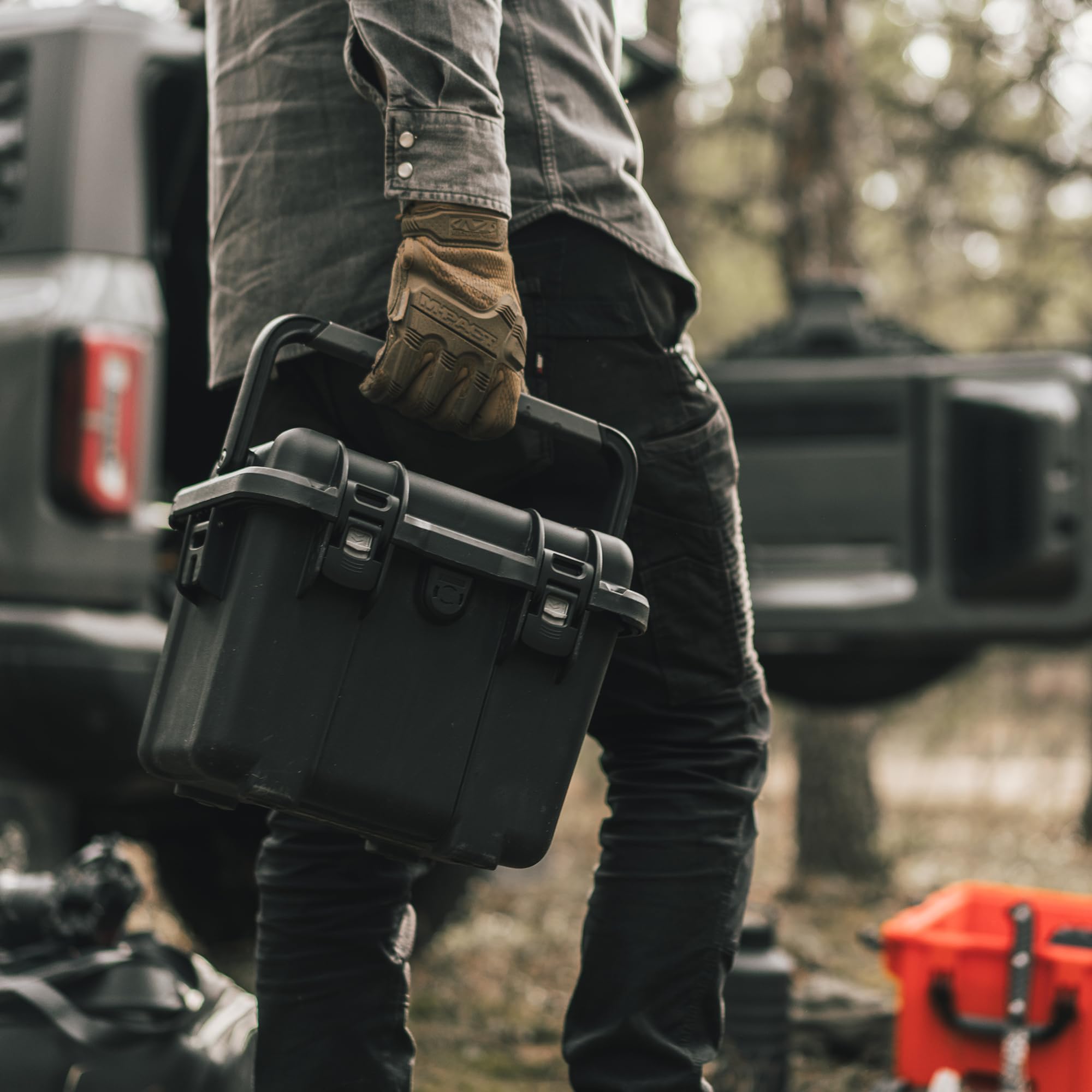 NANUK Trail 10L camping storage ideal for tackle and first aid.