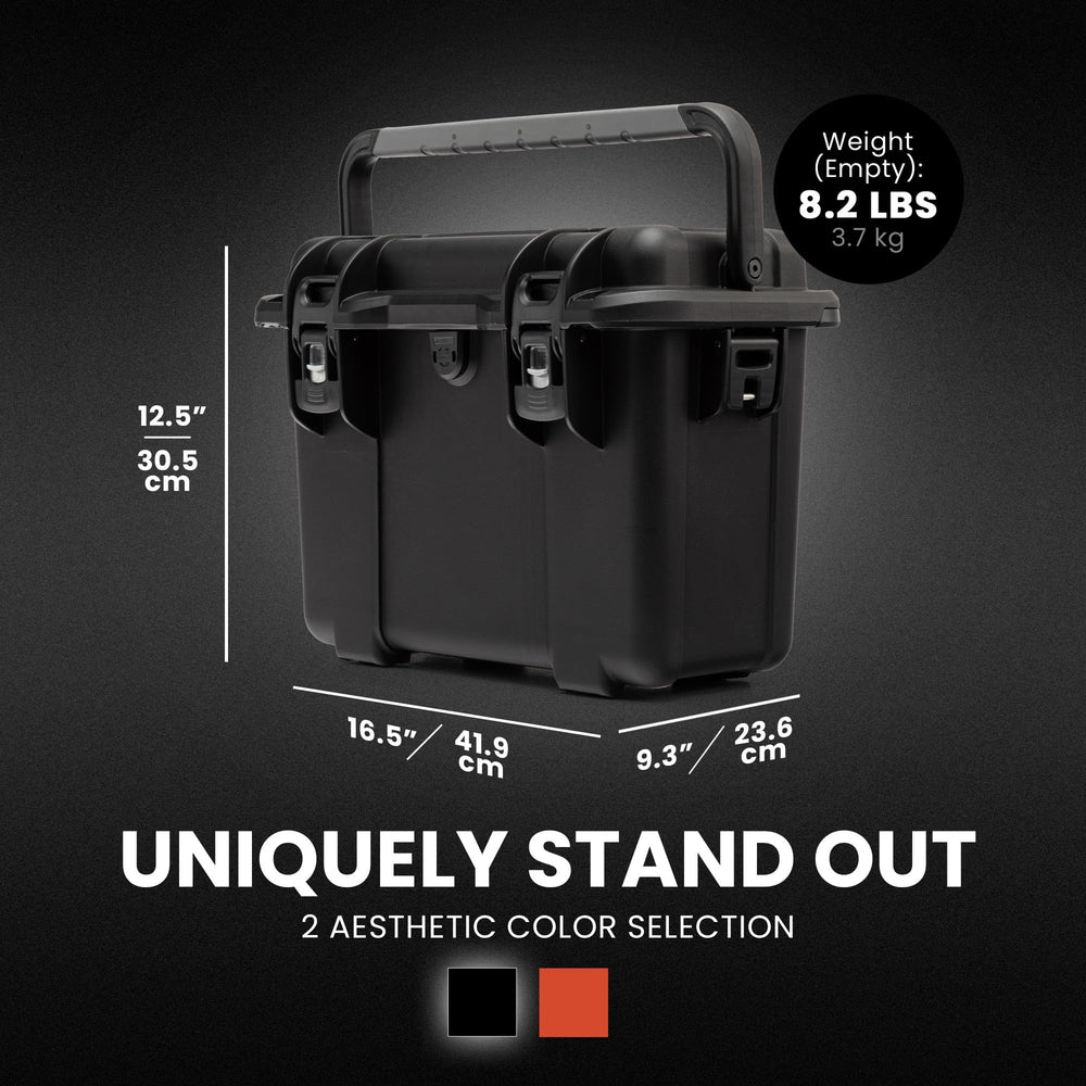 NANUK Trail 15 modular interior tray helps organize gear efficiently.