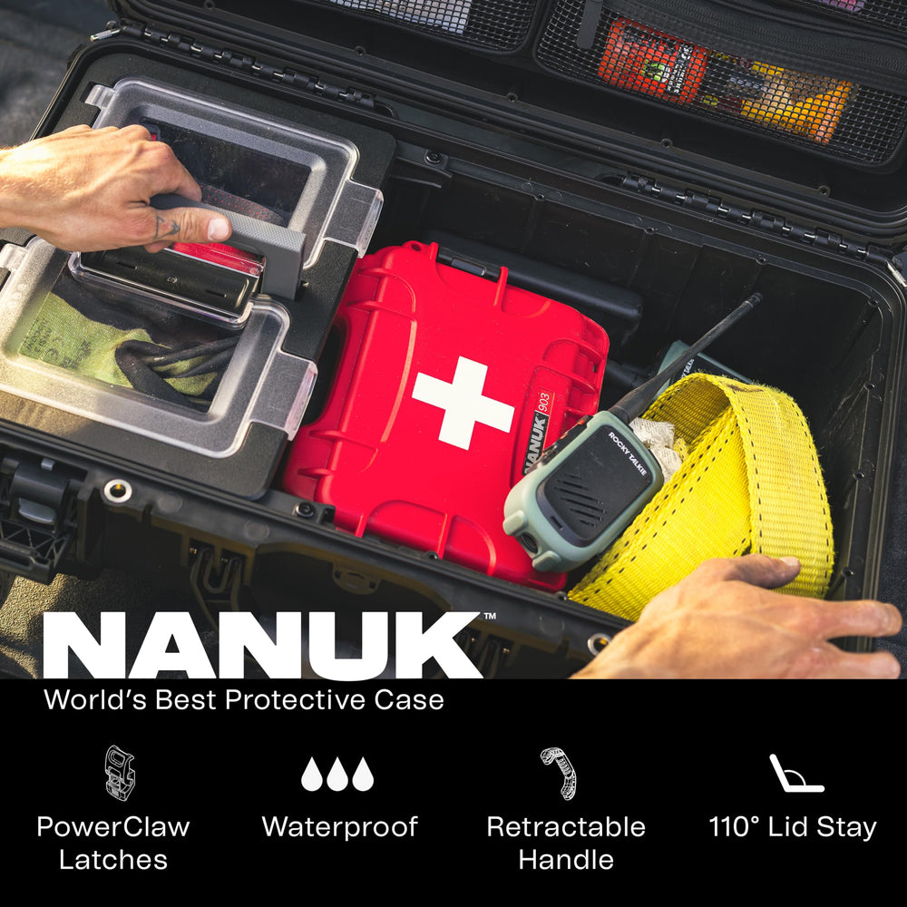 NANUK Trail 50 modular storage for camping gear and tools