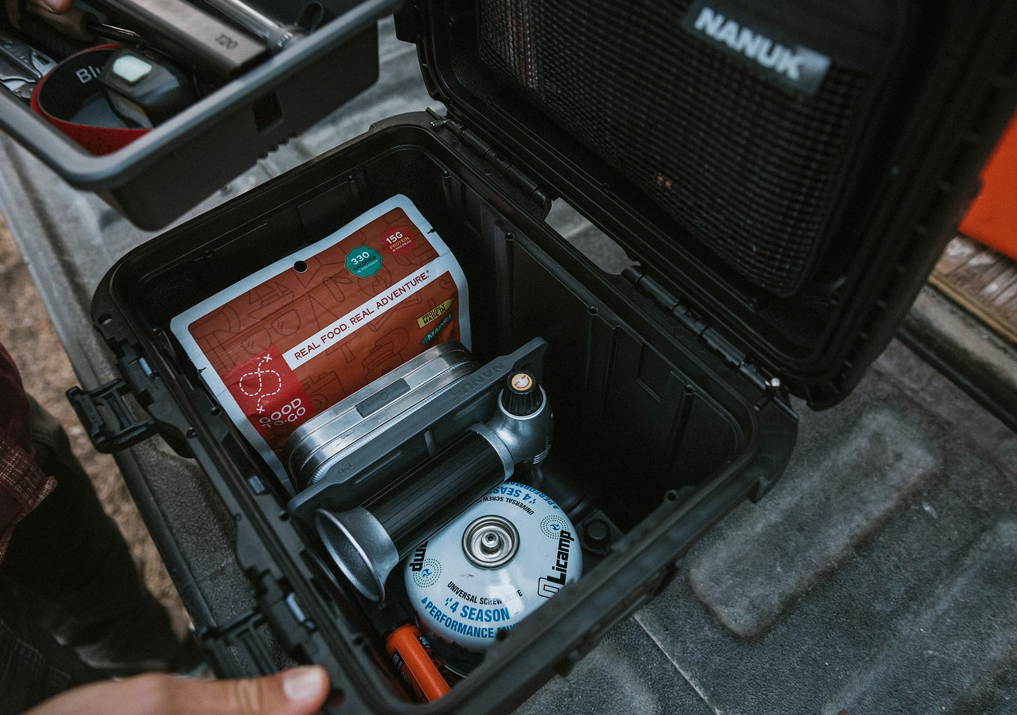 NANUK Trail 10 built to MIL-STD-810F and IP67 protection
