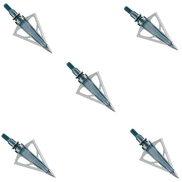 New Archery Products Thunderhead front view 100gr broadhead for precise flight.