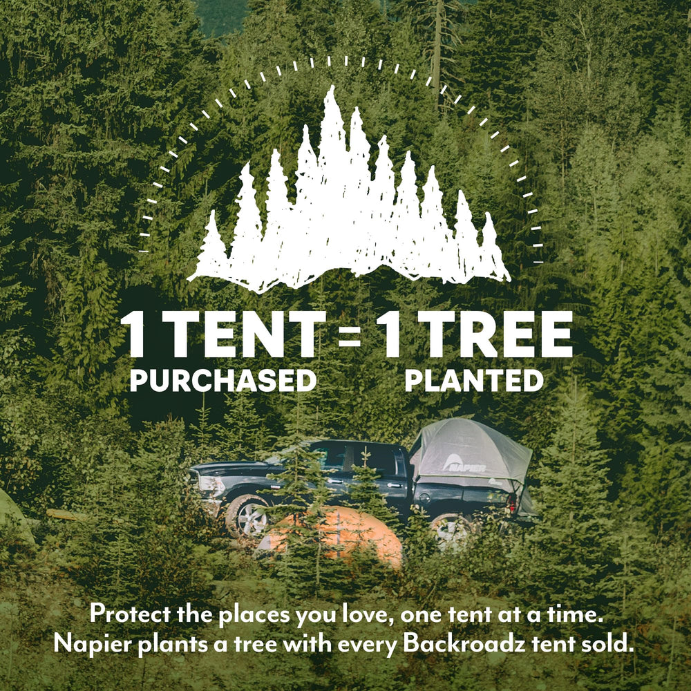 Napier Backroadz durable materials ensure lasting performance in rugged park conditions.