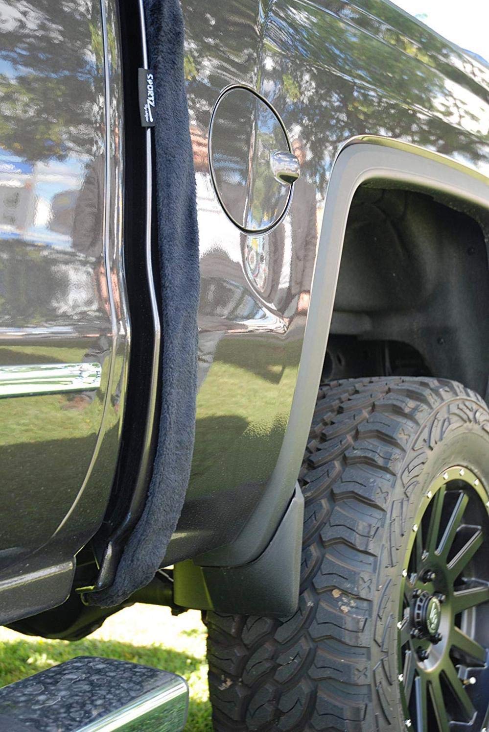 Napier Strap Protectors slide over straps for effortless tent setup.