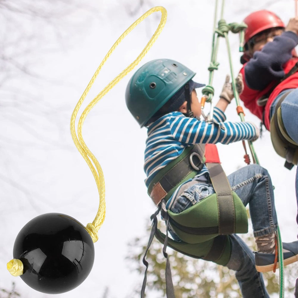 Naroote ring-style friction saver setup with black retriever ball