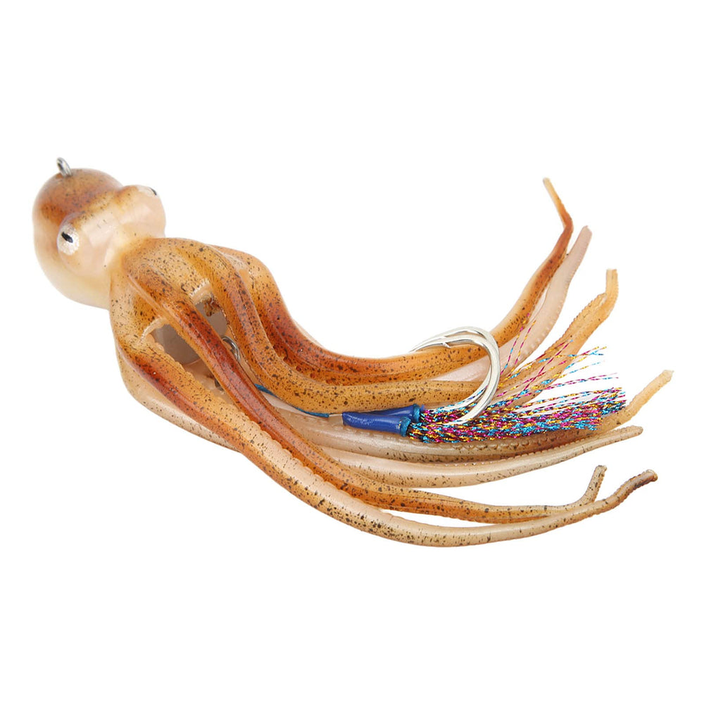 Naroote Octopus Jig attractive skirt creates vivid swimming motion.