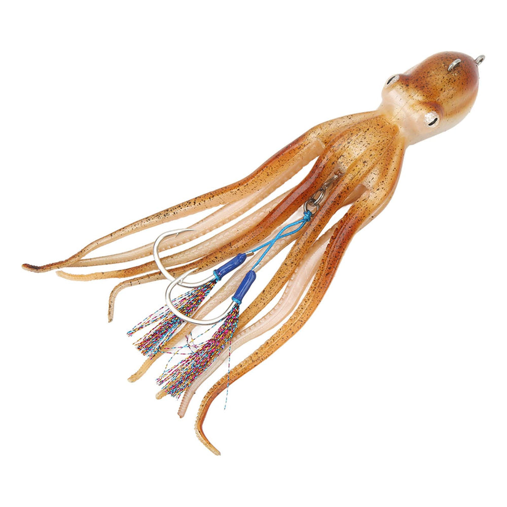 Naroote Octopus Jig ink ejection head releases scent to attract strikes.