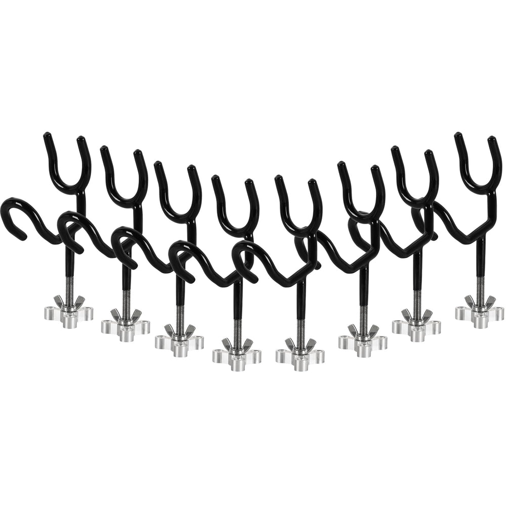 NATGAI 8-pack rod holders with 20-degree angle for steady drift fishing