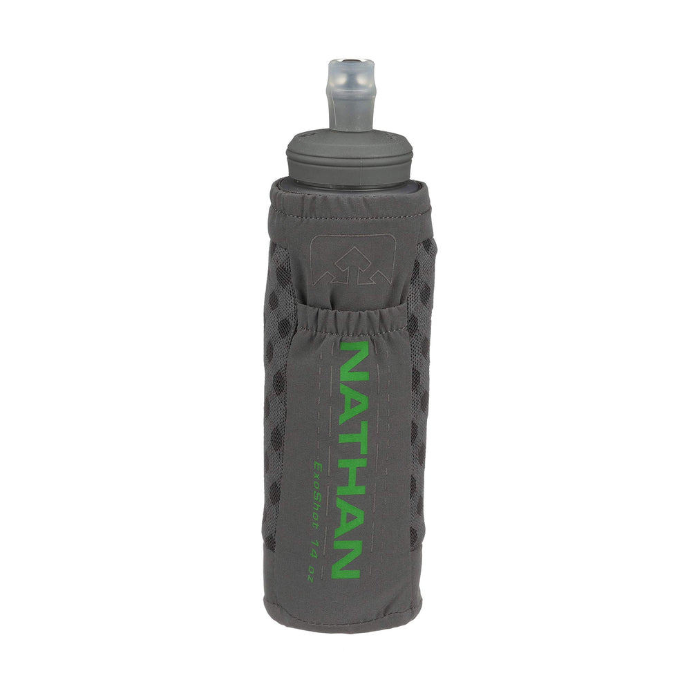 Nathan ExoDraw & ExoShot 2.0 Castlerock green look suits outdoor reliability.