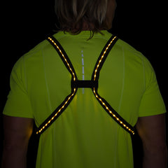 Nathan vest shows LED threads in action to boost safety during movement