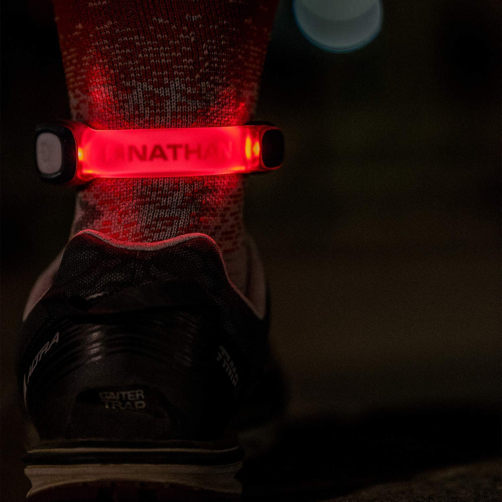 Nathan LightBender RX waterproof design for sweat and rain protection.