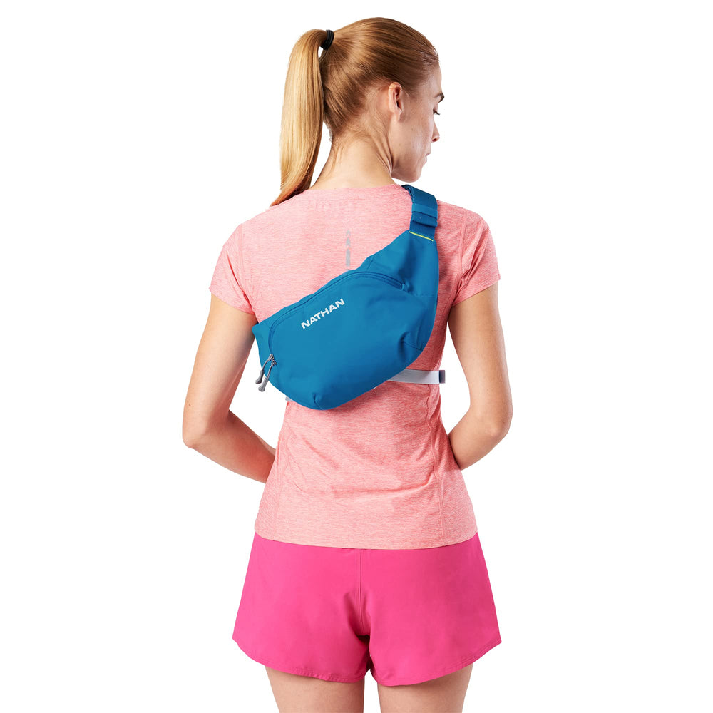 Nathan Limitless 2L lightweight fabric designed for ease of movement