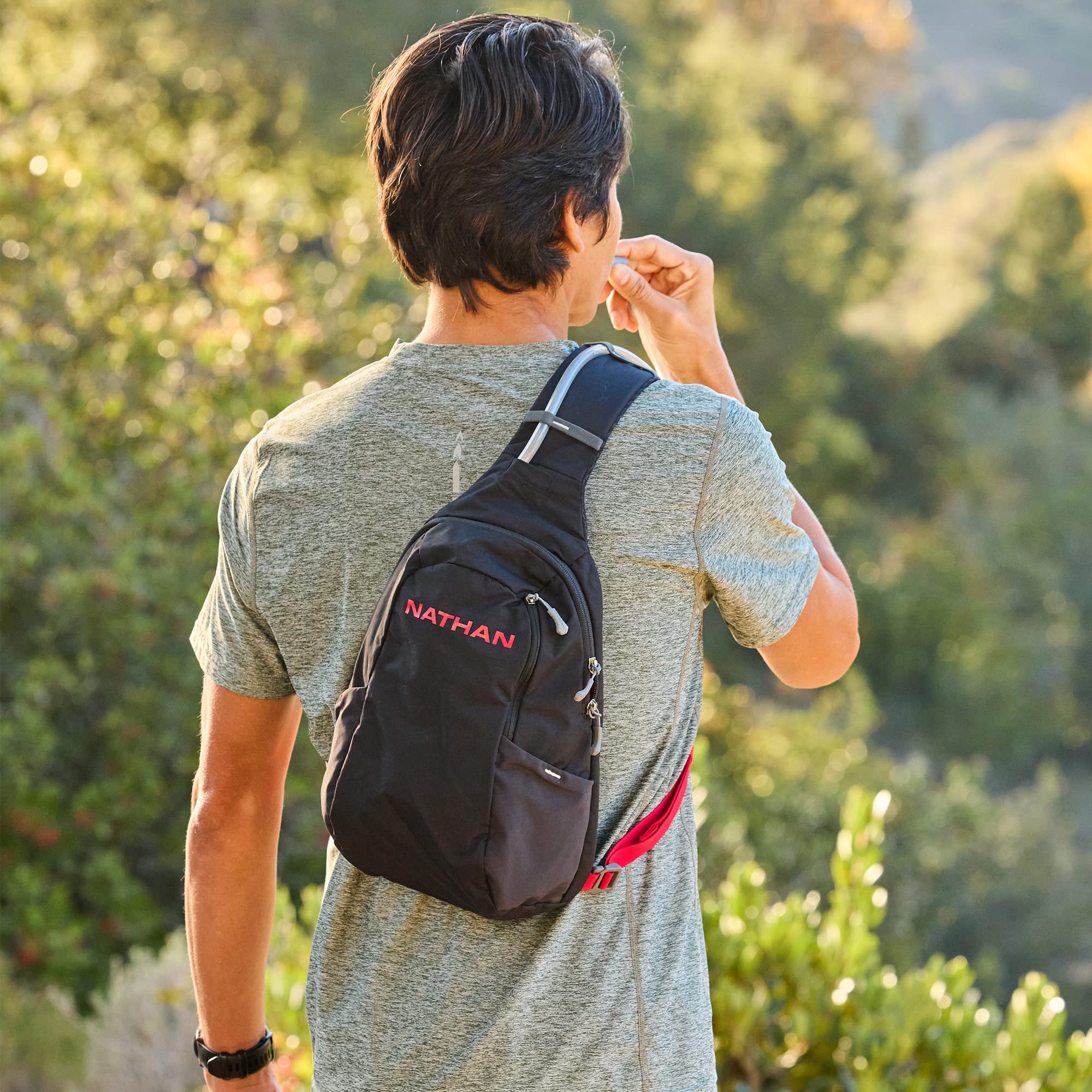 Nathan Limitless 8L care-friendly fabric is easy to clean