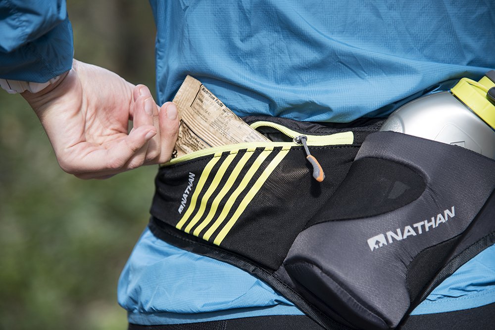 Nathan Peak bottle holder permits one-handed access on trails