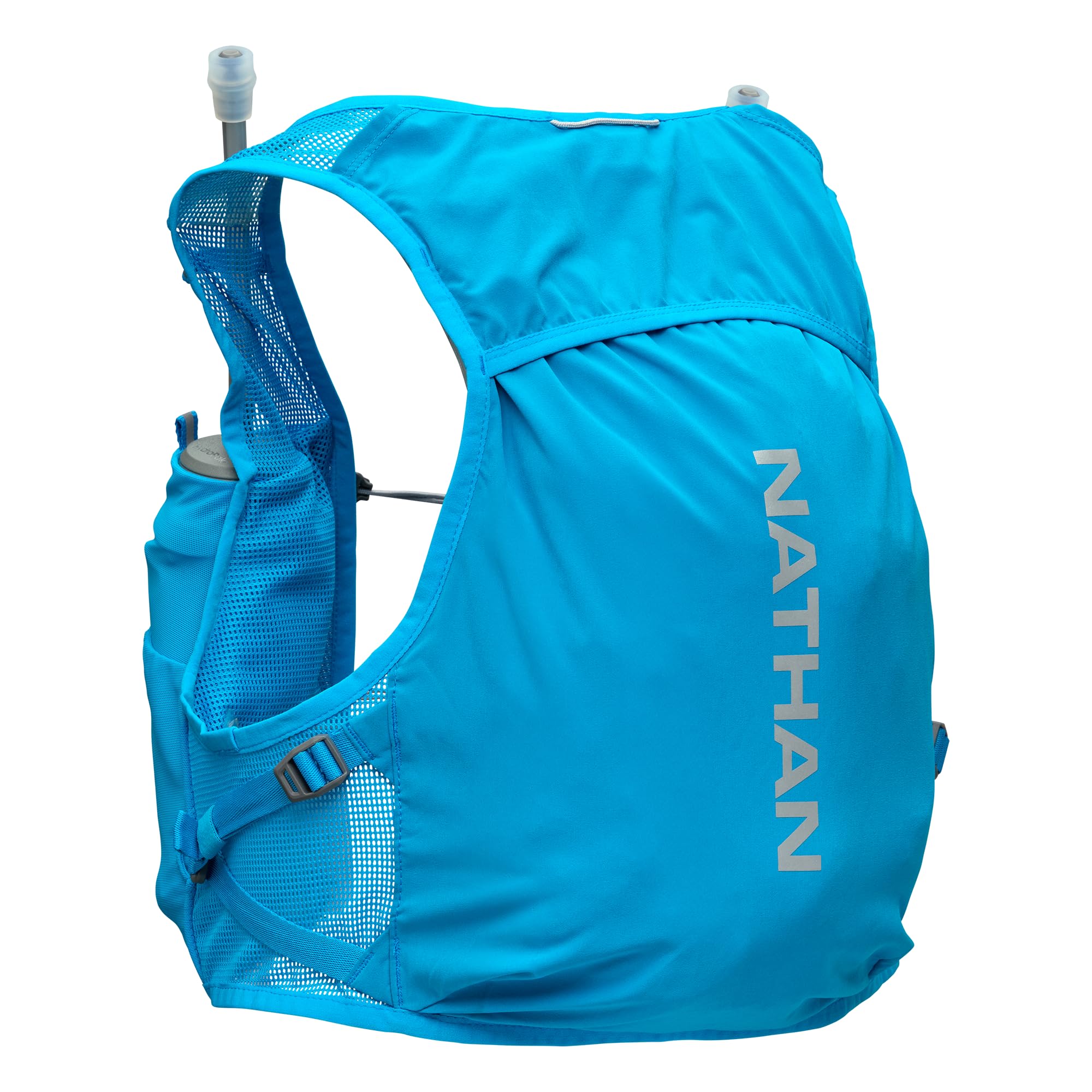 Nathan Pinnacle Breeze back pocket close-up emphasizes secure storage for gels and keys