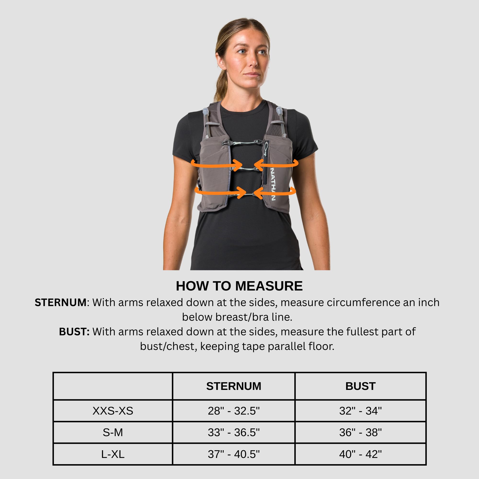 Nathan Pinnacle Breeze vest mesh panels maximize airflow during runs.