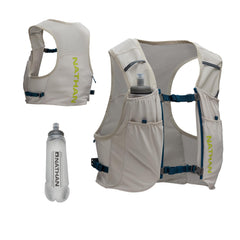Nathan Pinnacle Featherlite vest front pockets for quick sip during runs
